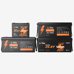 LiTime 24V batteries lithium LiFePO4
