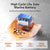 LiTime 12V 100Ah Group 24 Self-Heating Dual Purpose Marine Starting Battery