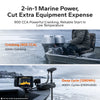 LiTime 12V 100Ah Group 24 Self-Heating Dual Purpose Marine Starting Battery