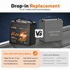 replace litime 48v 30ah marine lifepo4 lithium battery for lead acid battery
