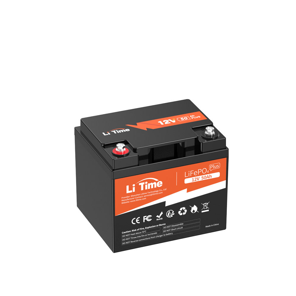 【Like New】LiTime 12V 50Ah LiFePO4 Lithium Battery