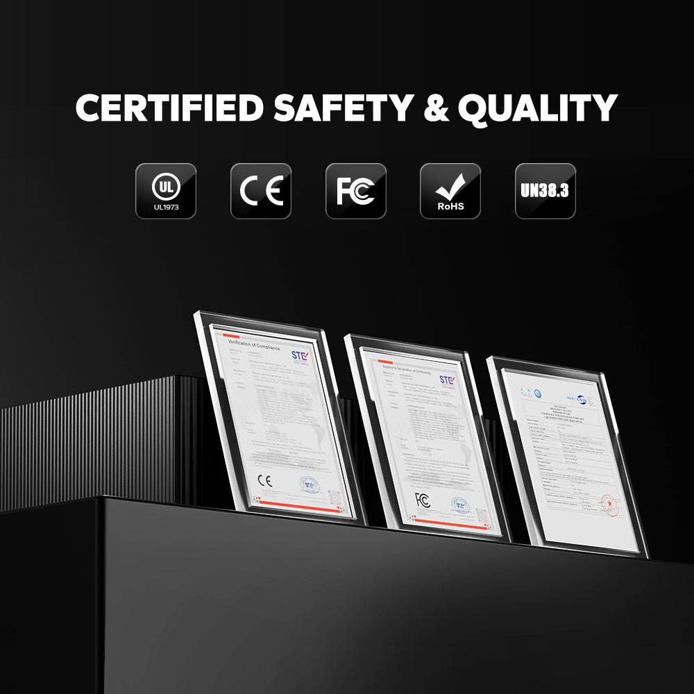 LiTime 12V 100Ah Self Heating LiFePO4 Lithium Battery