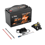 LiTime 36V 50Ah Marine Trolling Motor Lithium Bluetooth Battery