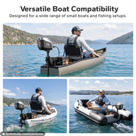 LiTime Argoseeker A1 24V700W/2HP Electric Outboard Motor 【 Limited $150 OFF Code: LTAS1 】