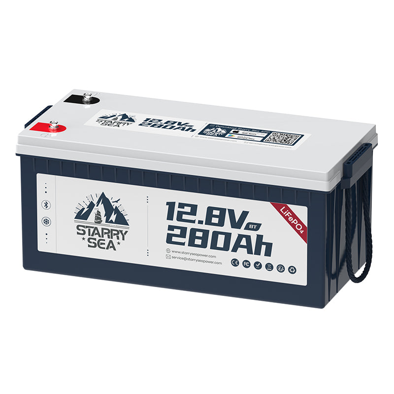LiTime Starry Sea 12V 280Ah group 24 bluetooth battery