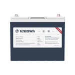 LiTime Starry Sea 12V 100Ah group 24 bluetooth battery