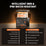 LiTime 100Ah Group 24 LiFePO4 battery: Bluetooth 5.0, self-heating, IP65 waterproof, BMS protections