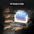 LiTime 140ah battery EV Grade A cells provide 4000+deep cycles performance at 100% DOD