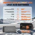 advantages of litime 12v 230ah lifepo4 bluetooth battery over lead acid