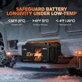 low temperature protection feature of litime 12v 230ah bluetooth battery