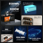 features of LiTime 12v 400Ah lithiu iron battery