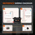 wiring diagram of the usage of litime 12v 40a dc to dc battery charger