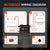 wiring diagram of the usage of litime 12v 40a dc to dc battery charger