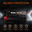 protections of LiTIme 40a dc to dc charger over voltage, low voltage, high temp, short circuit, reverse polarity