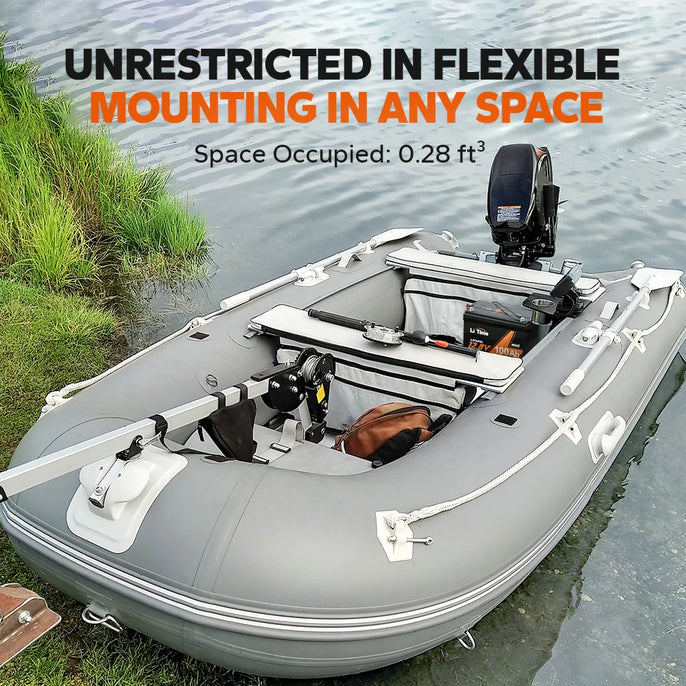 litime 12v 100ah mini used in trolling motor
