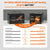 a chart comparing basic LiTime 12v 100ah with self-heating  group24 deep cycle battery