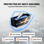 BMS protection information of litime lifepo4 battery 12v 200ah 