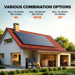 diagram of connecting litime 12v 200ah in sereis and parallel for rv off grid life