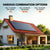 Various combination options for LiTime batteries, creating up to a 40.96kWh home power system