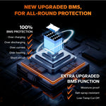 battery management system protection information of litime 12v 20ah marine lithium cranking battery