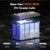  LiTime 320Ah Mini LiFePO4 battery featuring a new-gen 200A BMS, highlighting EV-grade cells and key performance specs