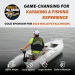 litime trolling motor battery -Game-changing for kayak fishing' with lighter weight, faster speeds, and longer runtime - Gold Sponsor for 2023 Walleye Fall Brawl