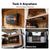 LiTime 12V 100Ah Ultra Slim LiFePO4 Bluetooth Self-Heating Battery for RVs, Trucks & Camper Vans