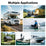 perfect for rv, camping, off-grid, and more
