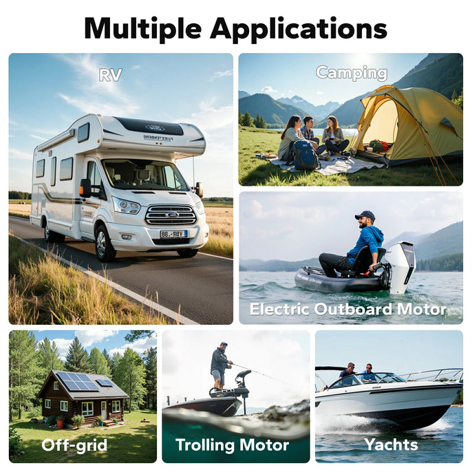 perfect for rv, camping, off-grid, and more