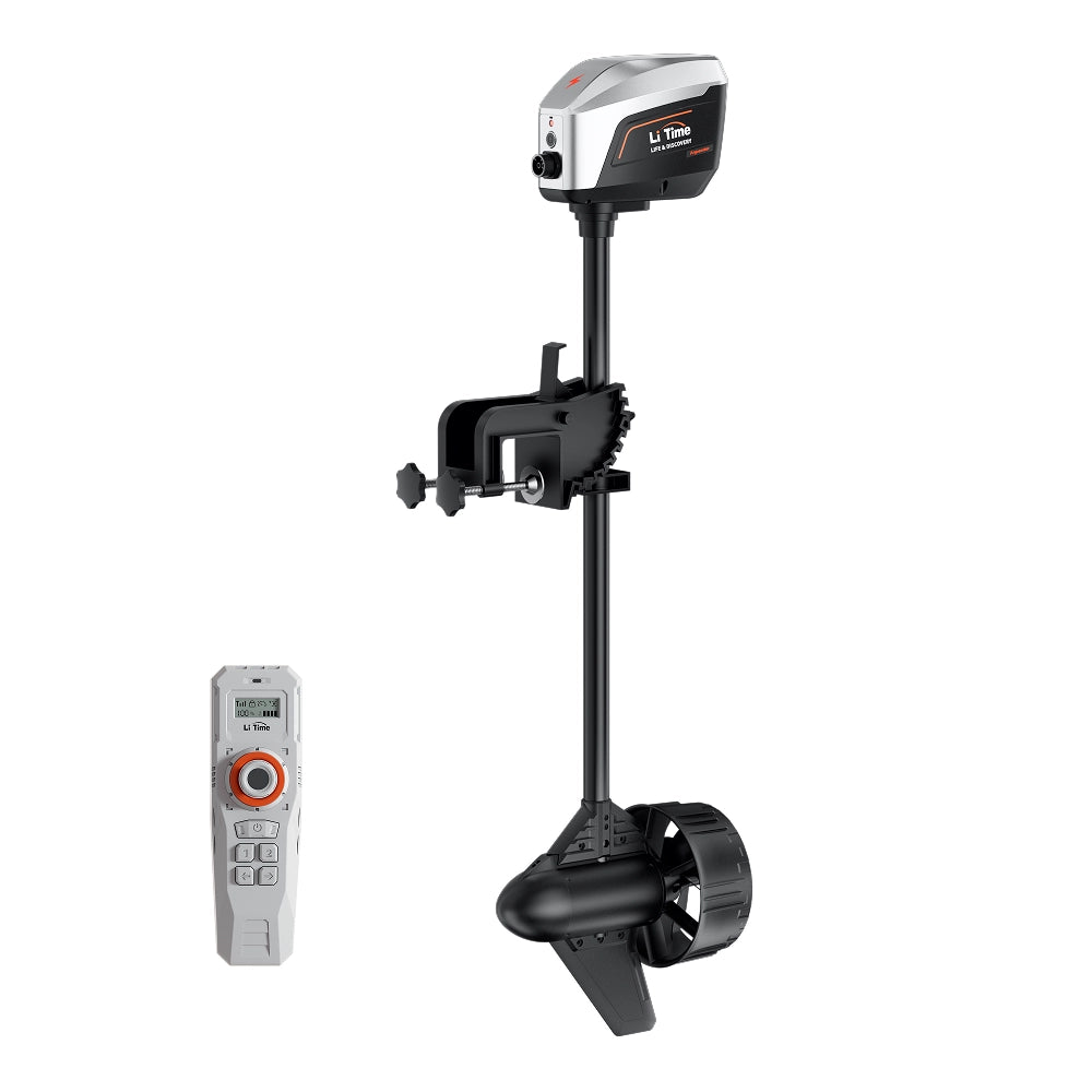 LiTime Argoseeker A2 48V2000W/5HP Electric Outboard Motor【 Limited $250 OFF Code: LTAS2 】