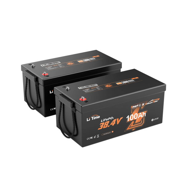 LiTime 36V 100Ah OBM Outboard Motor Lithium Marine Electric Boat Battery
