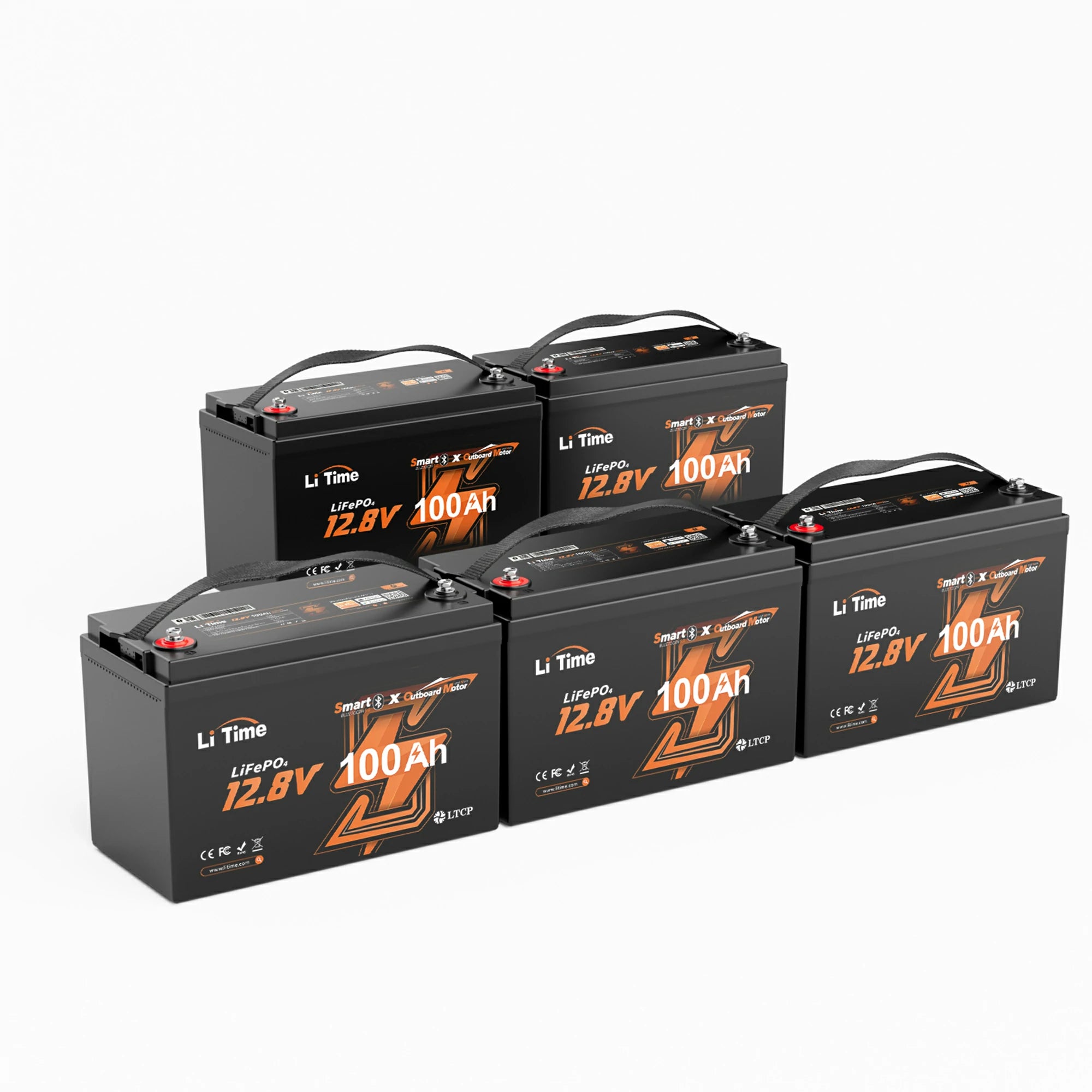 LiTime 48V-72V Marine Power Solution for 5001-7200W Electric Outboards and Trolling Motor