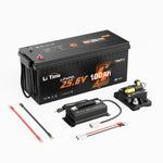 LiTime 24V Marine Power Solution for 0-3200W Electric Outboards and Trolling Motor