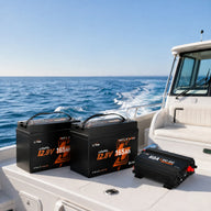 LiFePO4 Marine House Battery Kits for Boat Onboard Power