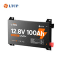 overview of litime 12V 100Ah slim lithium battery