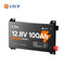 overview of litime 12V 100Ah slim lithium battery