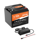 LiTime 12V 50Ah Lithium Battery for Marine, RV, Fish Finder