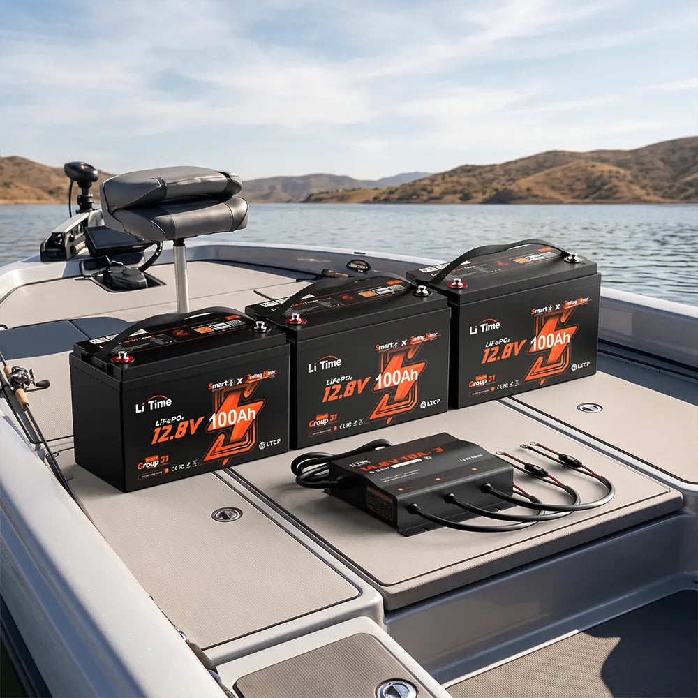 24V & 36V LiFePO4 Trolling Motor Battery Upgrade Kits