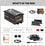 LiTime 48V meatal case lithium golf cart battery kit with display and charger