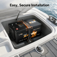 LiTime 36V 100Ah Bluetooth Marine LiFePO4 Battery
