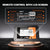 LiTime inverter remote control with LCD screen