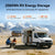 litime 24v 100ah group 31  battery​ with 2560w energy storage for RV use