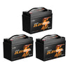 3 pack of litime 24v 100ah group 31 rv lithium battery​