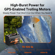 litime 24v 100ah group 31 lifepo4 battery for GPS-enabled trolling motor 