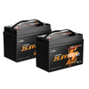 2 pack of  litime 24v 100ah marine  lithium battery​ group 31