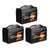3 pack of litime 100ah group 31 marine battery
