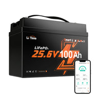 litime 24v 100ah group 31 marine battery and LiTime APP