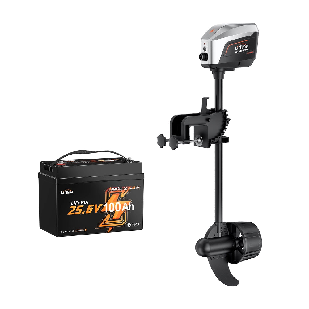 LiTime Argoseeker A1 24V700W/2HP Electric Outboard Motor