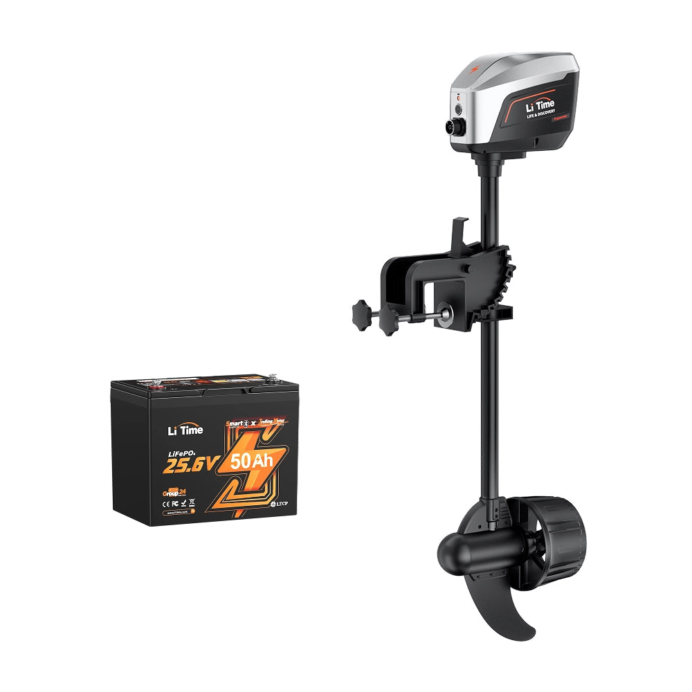 LiTime Argoseeker A1 24V700W/2HP Electric Outboard Motor