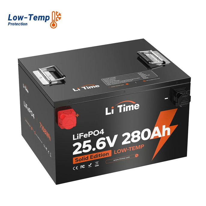 surface of litime 24v 280ah lifepo4 lithium battery